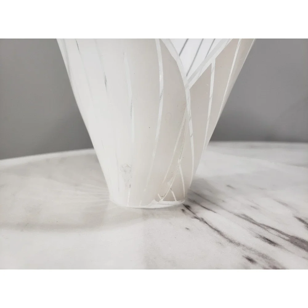 REPLACEMENT SHADE - Vintage Calla Lily Six Shade Table Lamp White #4‎